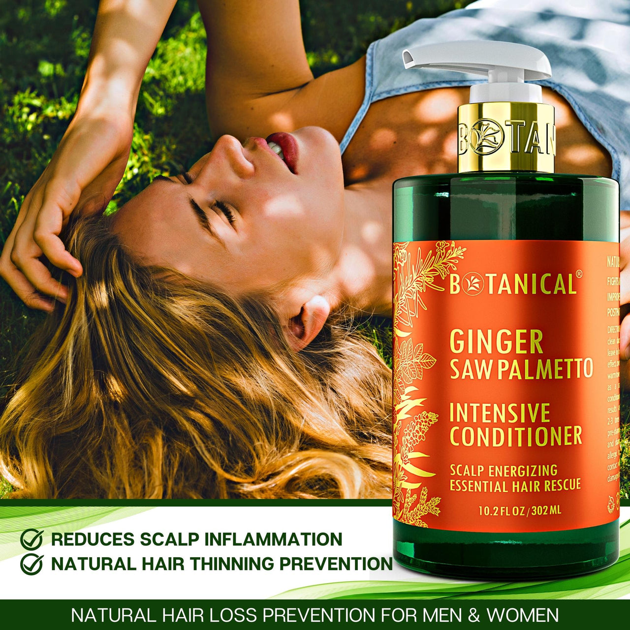 ESSENTIAL RESCUE™ - INTENSIVE CONDITIONER SCALP ENERGIZING / GINGER & SAW PALMETTO