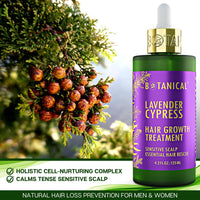 Thumbnail for Lavender & Cypress Hair Growth Treatment - Sensitive Scalp - 4.2 Fl Oz