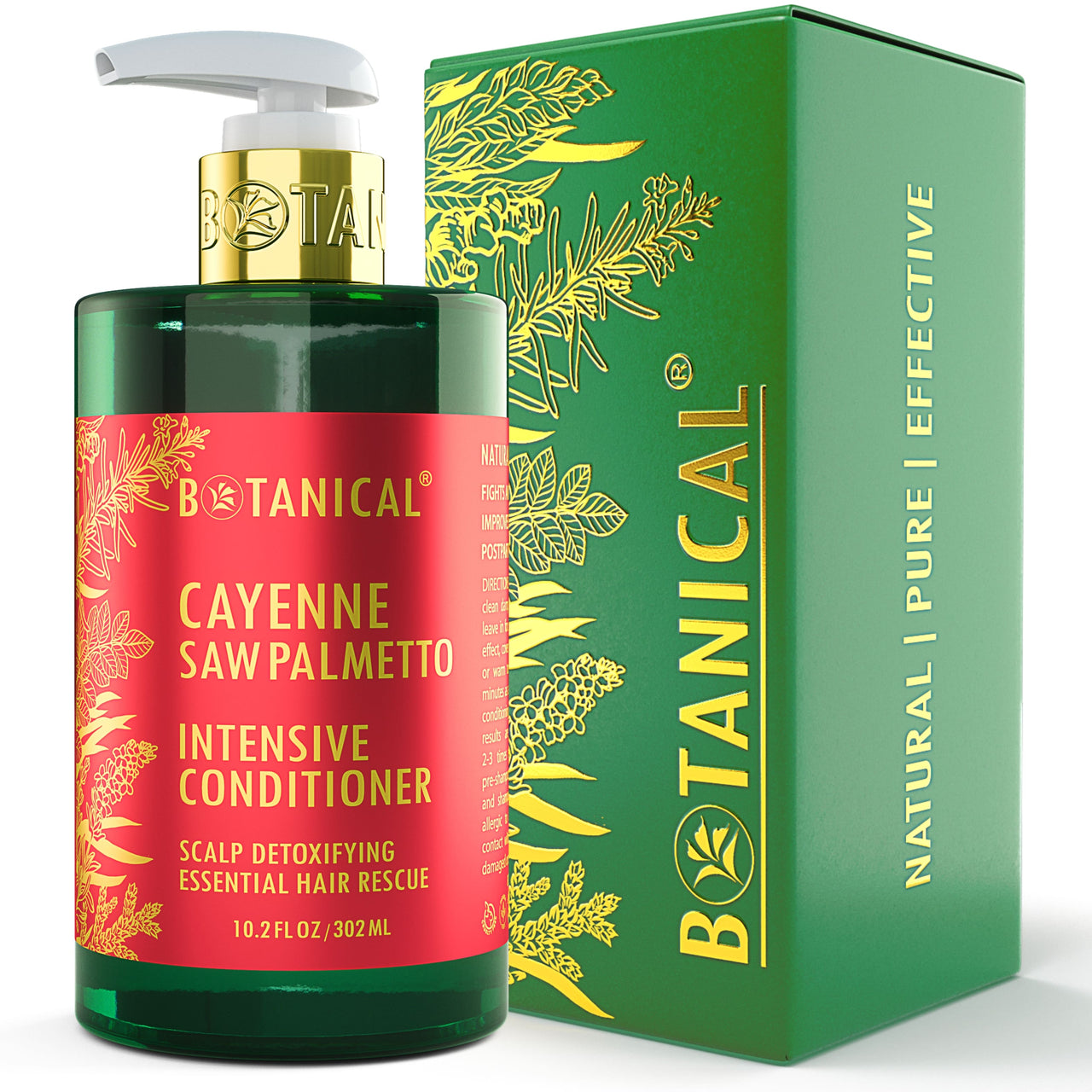 Intensive Conditioner - Cayenne & Saw Palmetto - Scalp Detoxifying