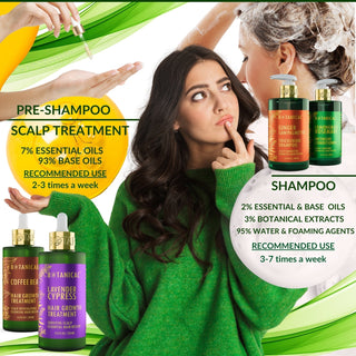 scalp stimulating treatment vs shampoo pre-shampoo routine for hair growth