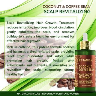 Hair Growth Treatment - Coconut & Coffee Bean - Scalp Revitalizing