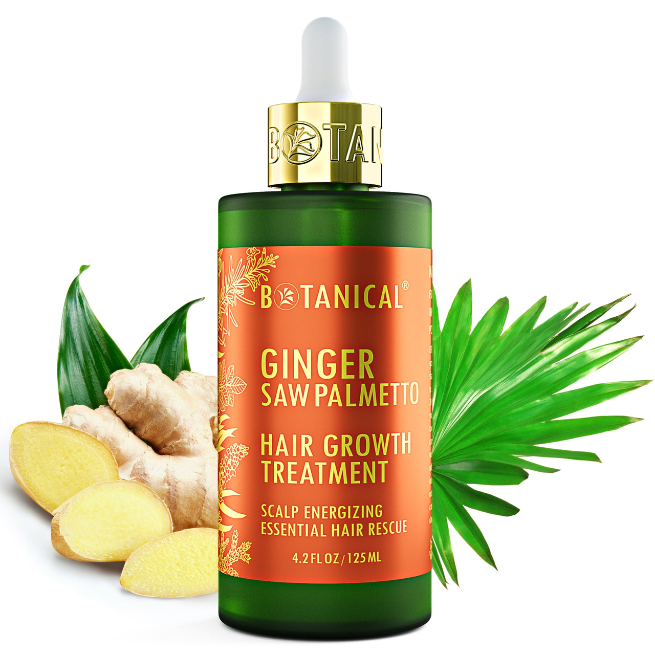 ESSENTIAL RESCUE™ - SCALP ENERGIZING HAIR GROWTH OIL / GINGER & SAW PALMETTO
