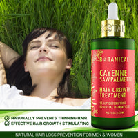 Thumbnail for Cayenne & Saw Palmetto Hair Growth Treatment Pre-Shampoo - Scalp Detox - 4.2 Fl Oz