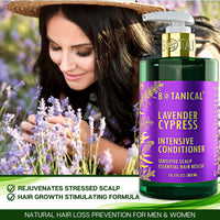 Thumbnail for Lavender & Cypress Conditioner for Thinning Hair - Sensitive Scalp - 10.2 Fl Oz