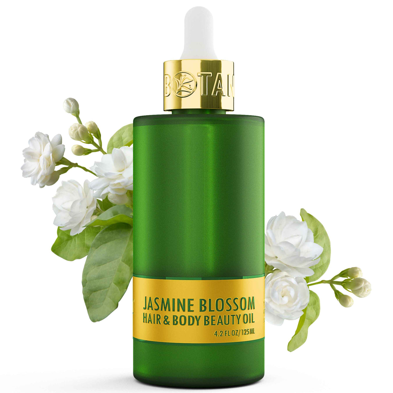 Hair & Body Beauty Oil - Jasmine Blossom - Pure & Natural Flower Fragrance