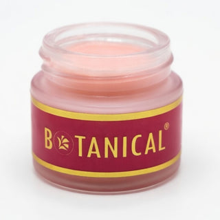 BOTANICAL GREEN LAB Lip Balm Natural Lip Balm & Cheek Blusher | Rose Flavor | Vitamin C & Hibiscus Natural Tint | Essential Beauty