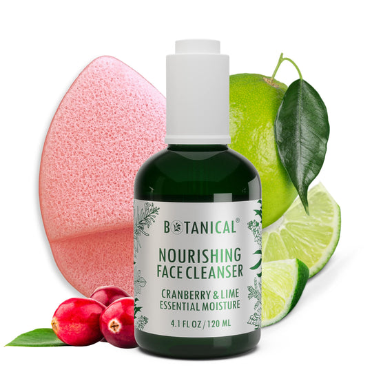 熟酵 The Cleansing Special Pack 8 Face Cleanser w/ Konjac Sponge Set - Cranberry & Lime - Skin