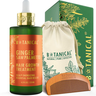 Hair Growth Treatment - Ginger & Saw Palmetto - Scalp Energizing