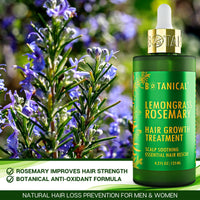 Thumbnail for Lemongrass & Rosemary Hair Growth Treatment - Scalp Soothing - 4.2 Fl Oz