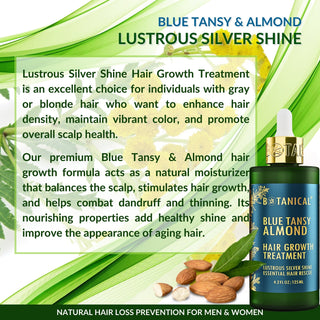Hair Growth Treatment - Blue Tansy & Almond - Silver Hair Shine