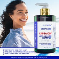 Thumbnail for Herbal Shampoo - CAPSAICIN+™ Dandruff & Hair Thinning Prevention Formula