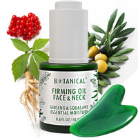 Thumbnail for Face & Neck Firming Oil - Ginseng & Squalane - Gua-Sha Set