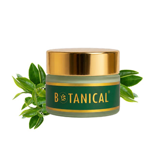 BOTANICAL GREEN LAB Botanical Balm Sample Size (0.33 Fl Oz) Botanical Balm Green Tea Infused | Universal Skin & Lip Care | Vitamin C & Squalane | Essential Repair