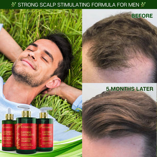 cayenne saw palmetto hairloss shampoo for men before and after