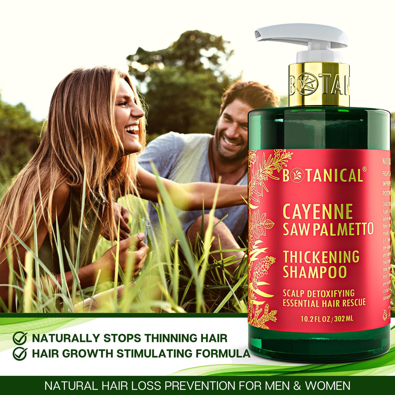 Cayenne shampoo for hair thinning 