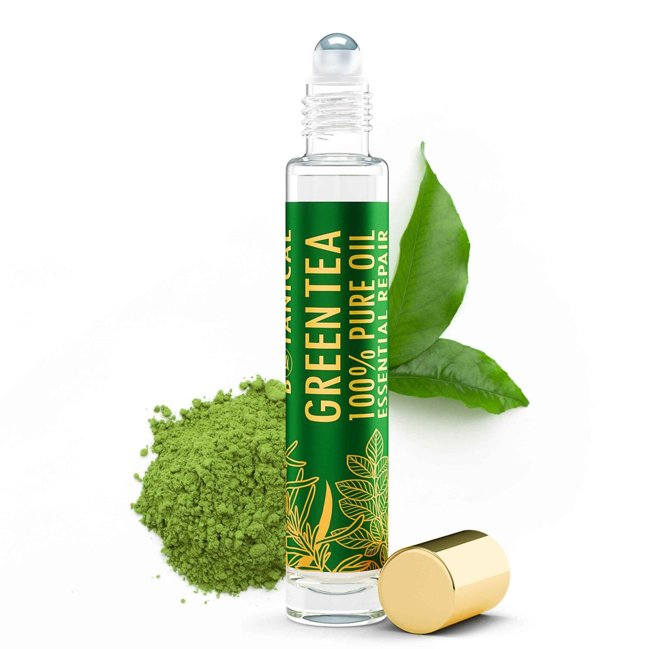 Green Tea Essential Oil - Natural 100% Pure - For Your Hair, Body & Mind