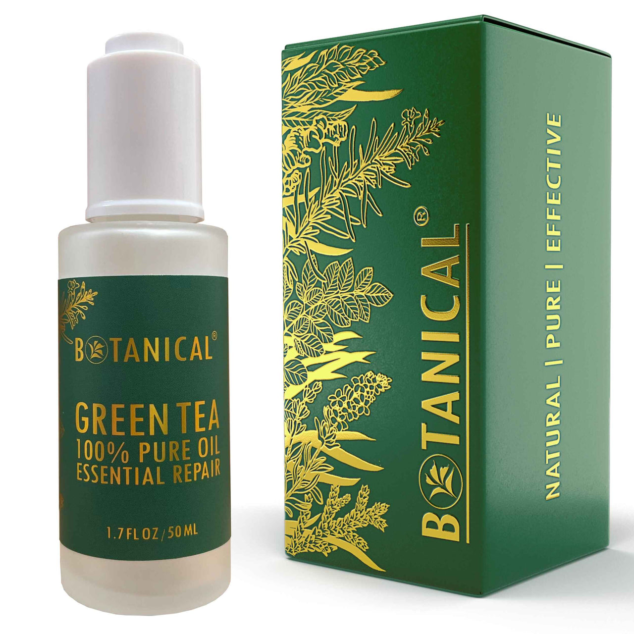 Green Tea Essential Oil - Natural 100% Pure - For Your Hair, Body & Mind