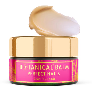BOTANICAL GREEN LAB Nail Care Nail & Cuticle Balm | Natural Nail Strengthener | Perfect Nails | Rose & Neroli | Vitamin C & E | Essential Beauty