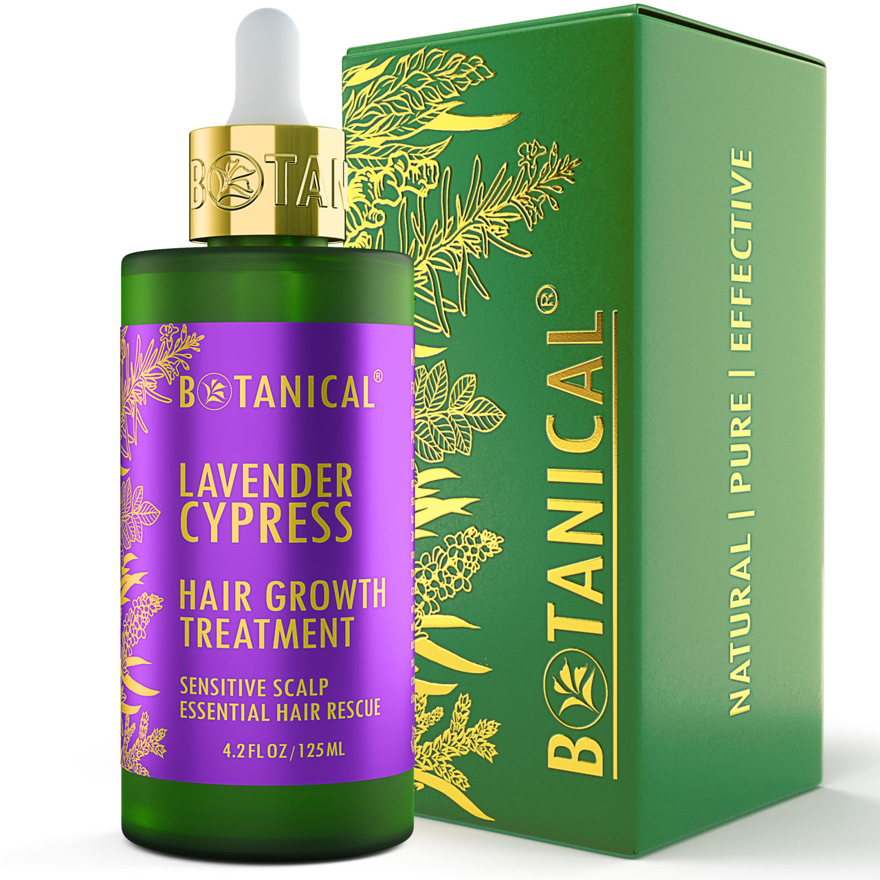 Hair Growth Pre-Shampoo Treatment - Lavender & Cypress - Sensitive Scalp