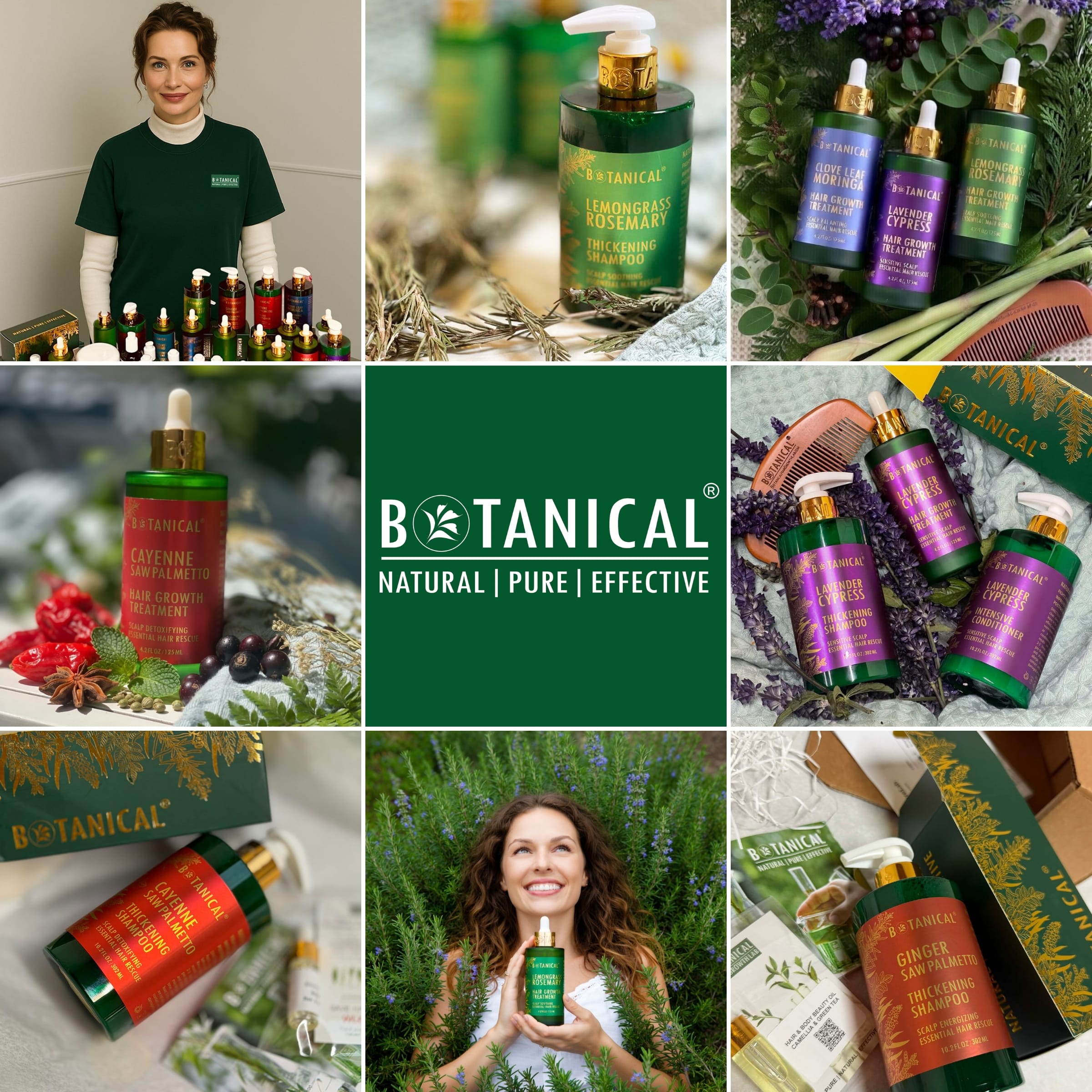 Botanical Green Lab | Natural Hair Care | Made in California