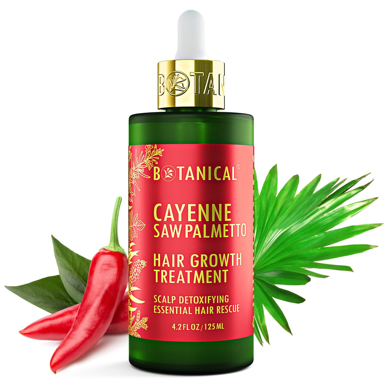 Hair Growth Head Spa Pre-Shampoo Treatment - Cayenne & Saw Palmetto - Scalp Detoxifying